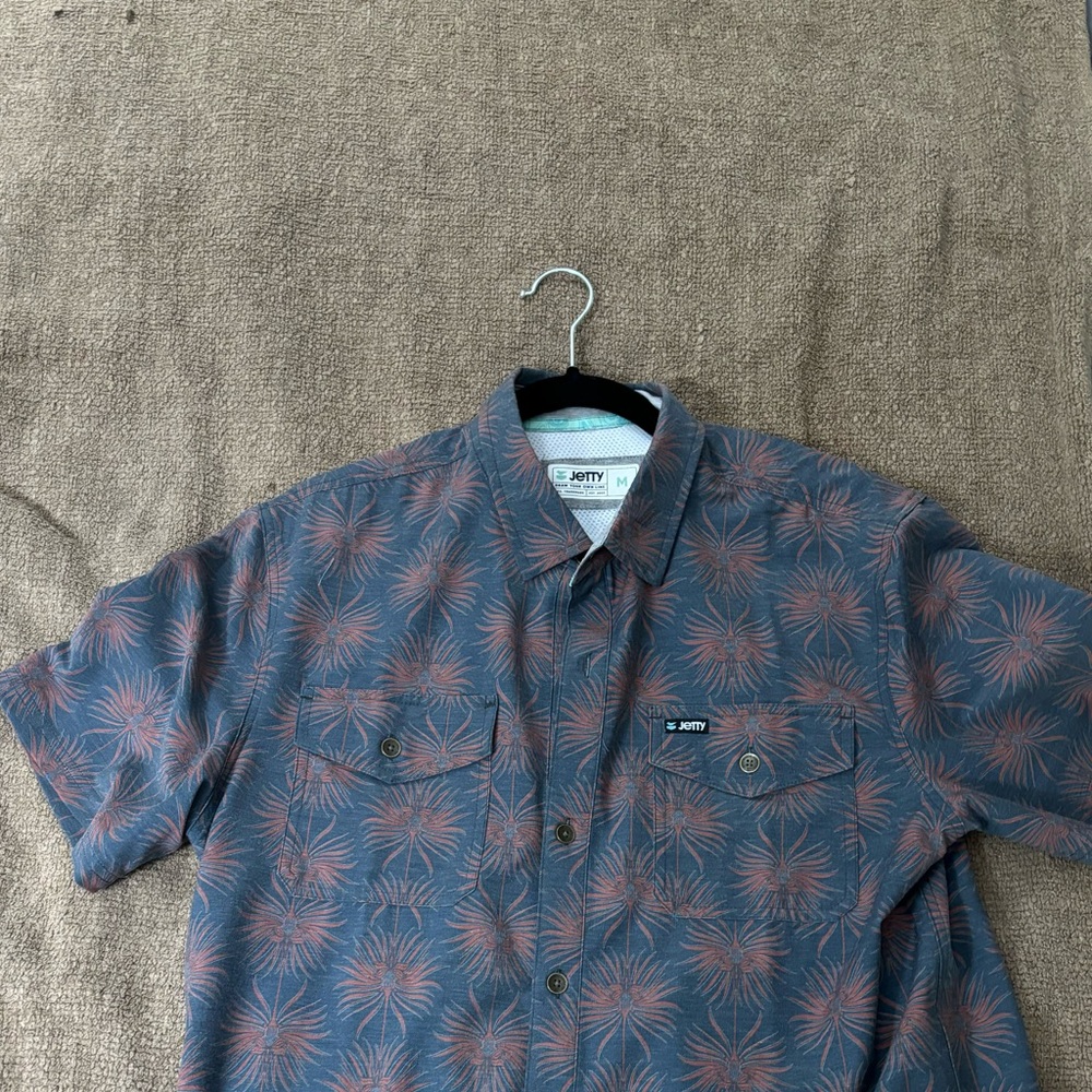 Jetty Men’s Short Sleeve Button Down